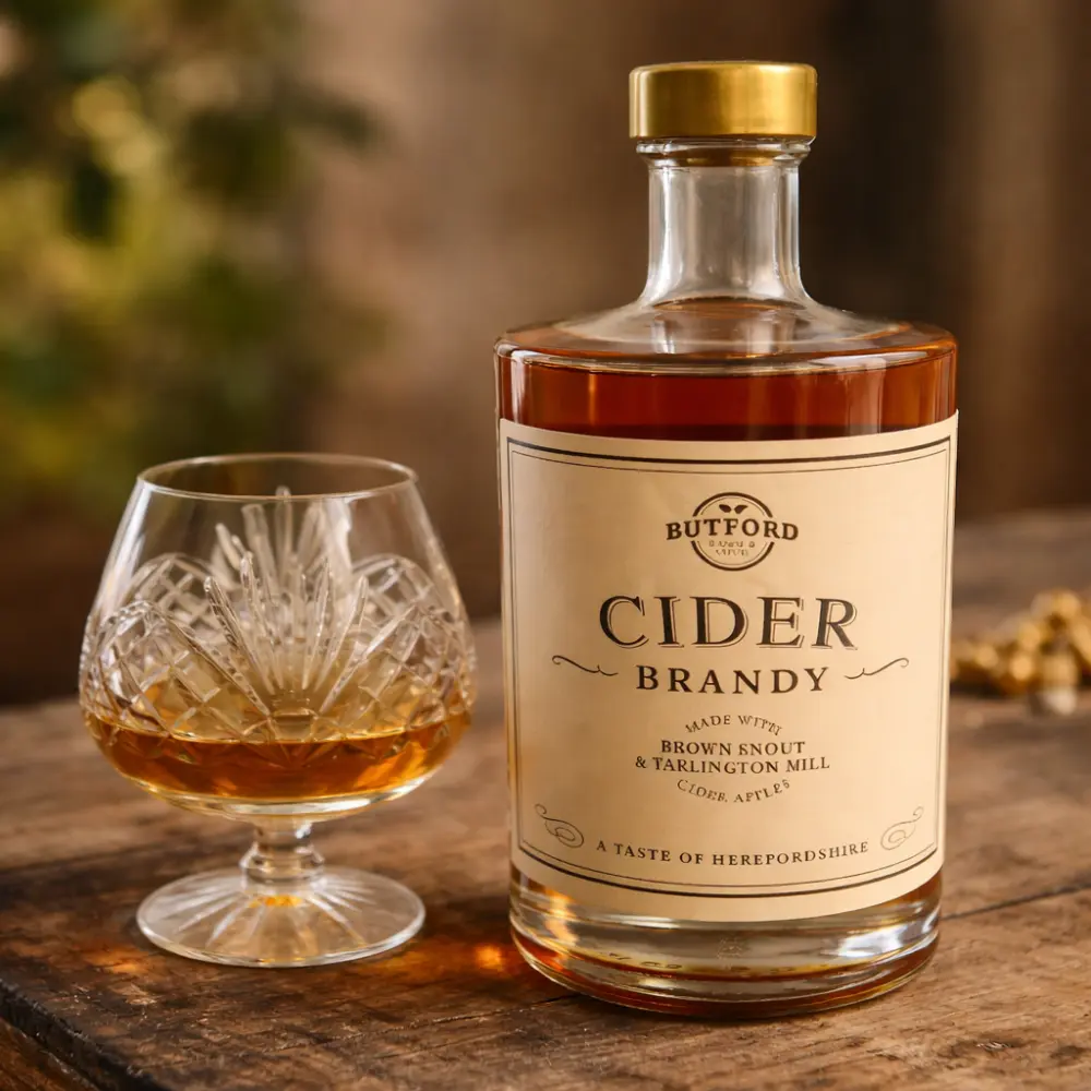 Butford Organics cider brandy and specials
